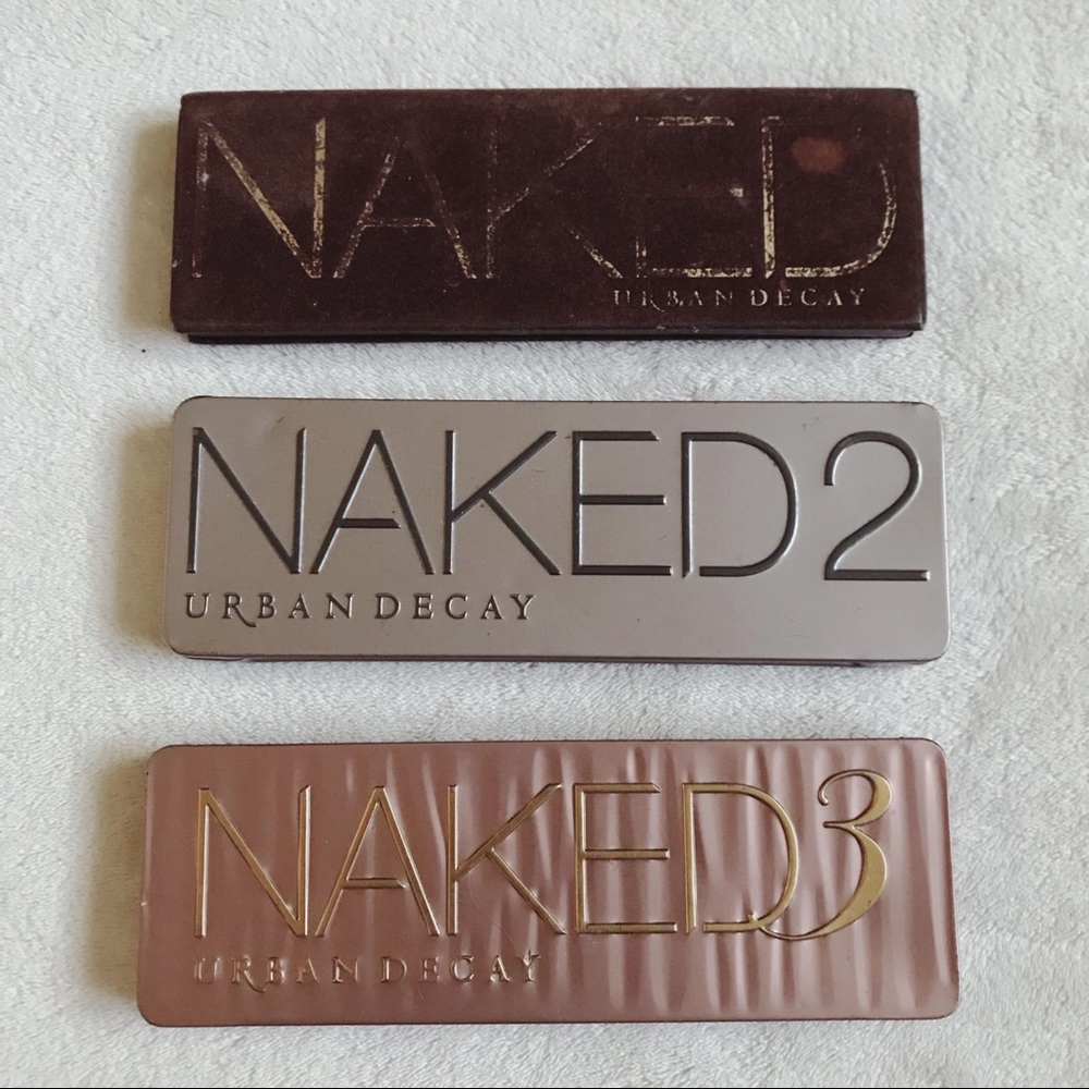 Urban Decay Set of 3 Naked Palettes